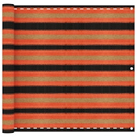 vidaXL Balkongskärm flerfärgad 90x400 cm HDPE