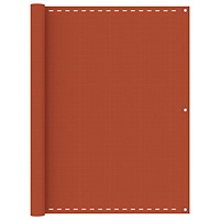 vidaXL Balkongskärm orange 120x400 cm HDPE