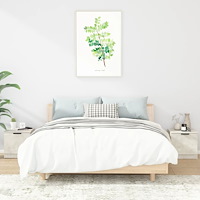 vidaXL Sängbord 2 st betonggrå 40x39x40 cm