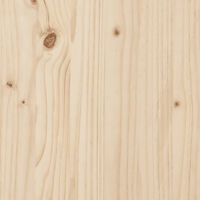 vidaXL Bokhylla/Rumsavdelare 60x35x91 cm massiv furu