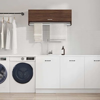 vidaXL Klädhängare brun ek 100x32,5x35 cm konstruerat trä