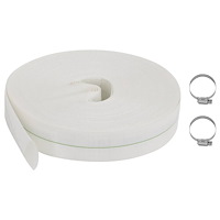 vidaXL Platt slang 50 m 1" PE