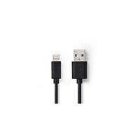 NEDIS Kabel NEDIS Lightning - USB A 1m svart