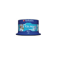 VERBATIM CD-R VERBATIM 700MB Printable 50/fp