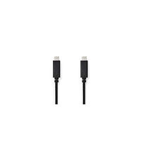 NEDIS Kabel NEDIS USB-C - USB-C 1m svart