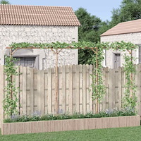 vidaXL Pergola bambu 385x40x205 cm