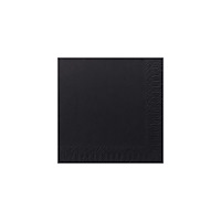 Duni Servett 3-lags 24x24cm svart 250/fp