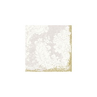 Duni Servett 3-lags 33x33cm Royal vit 50/fp