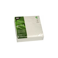 PAPSTAR Servett PURE FSC 33x33 2-lags vit 50/fp