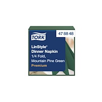 TORK Servett TORK LinStyle Middag grön 50/fp