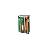 PAPSTAR Bestick Gaffel PURE Bambu 16,5cm 50/fp