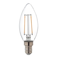 TUNGSRAM LED-lampa Kronljus E14 230V Klar 40W