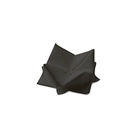Duni Servett 3-lags 33x33cm svart 125/fp