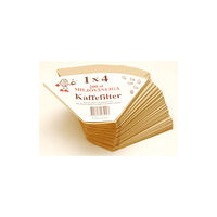 [NORDIC Brands] Kaffefilter 1x4 oblekt 200/fp