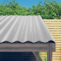 vidaXL Takplåt 36 st pulverlackerat stål silver 60x36 cm
