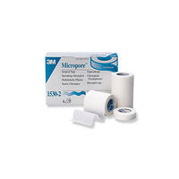 MICROPORE Micropore Vit u hållare 1,2cmx9,1m 24/fp