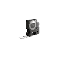 DYMO Tape DYMO D1 19mm svart på vit 10/fp