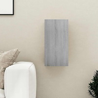 vidaXL TV-bänk grå sonoma 30,5x30x60 cm konstruerat trä