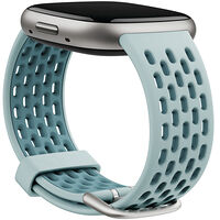 Fitbit Versa 3/4,Sense/2 Sportband Sea Blue/Ocean S