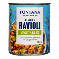 FONTANA Ravioli Vegetarisk 800 g