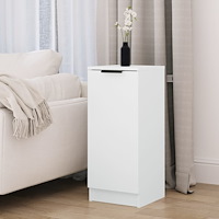 vidaXL Skåp vit 30x30x70 cm konstruerat trä