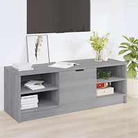 vidaXL Tv-bänk grå sonoma 102x35,5x36,5 cm konstruerat trä