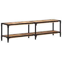 vidaXL Tv-bänk 150x30x41 cm massivt mangoträ