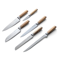 Orrefors Jernverk 6-pack Knivar Acacia