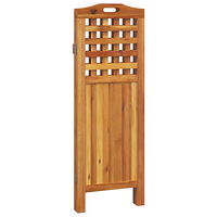 vidaXL Rumsavdelare 3 paneler 121,5x2x115 cm massivt akaciaträ