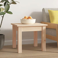 vidaXL Soffbord 35x35x30 cm massiv furu