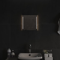 vidaXL Badrumsspegel LED 30x30 cm