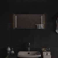 vidaXL Badrumsspegel LED 60x30 cm
