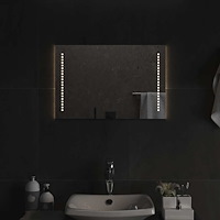 vidaXL Badrumsspegel LED 60x40 cm