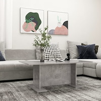 vidaXL Soffbord betonggrå 103,5x60x40 cm konstruerat trä