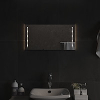 vidaXL Badrumsspegel LED 30x60 cm