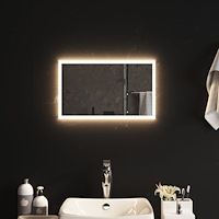 vidaXL Badrumsspegel LED 30x50 cm