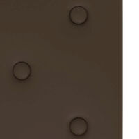 vidaXL Väggpaneler 12 st brun 90x30 cm konstläder 3,24 m²