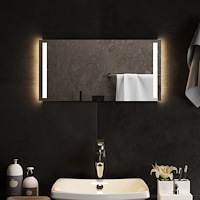 vidaXL Badrumsspegel LED 60x30 cm