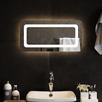 vidaXL Badrumsspegel LED 60x30 cm