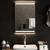 vidaXL Badrumsspegel LED 40x60 cm