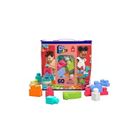 Mega Bloks MEGA BLOKS First Builders Big Building Bag, Byggsats, 1 År,...