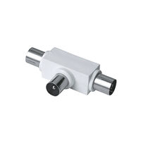 Hama EXXTER Adapter Antenn Fördelare Vit Hane-2xHona