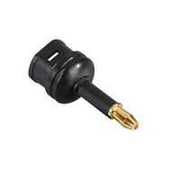 Hama Adapter ODT Toslink 3.5mm Hona-Hane Guld Svart