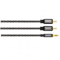 AVINITY CLASSIC Kabel 2xRCA-3.5mm Klass 5 0.5m