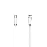 Hama Antenna Cable SAT 90dB F-Coax White 1.5m