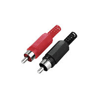 Hama Plug RCA Solderable Male 2-pack