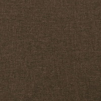 vidaXL Huvudgavlar 4 st mörkbrun 90x5x78/88 cm tyg