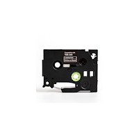 No Brand Tape 18mm TZe-345 vit på svart