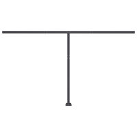 vidaXL Fristående markis automatisk 450x350 cm orange/brun