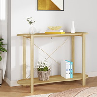 vidaXL Konsolbord 110x38x75 cm konstruerat trä